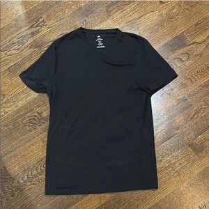 H&M Slim Fit Black Tee